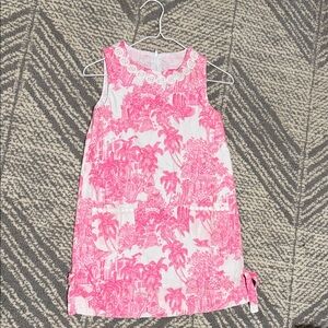 Lilly Pulitzer Pink and White Dress